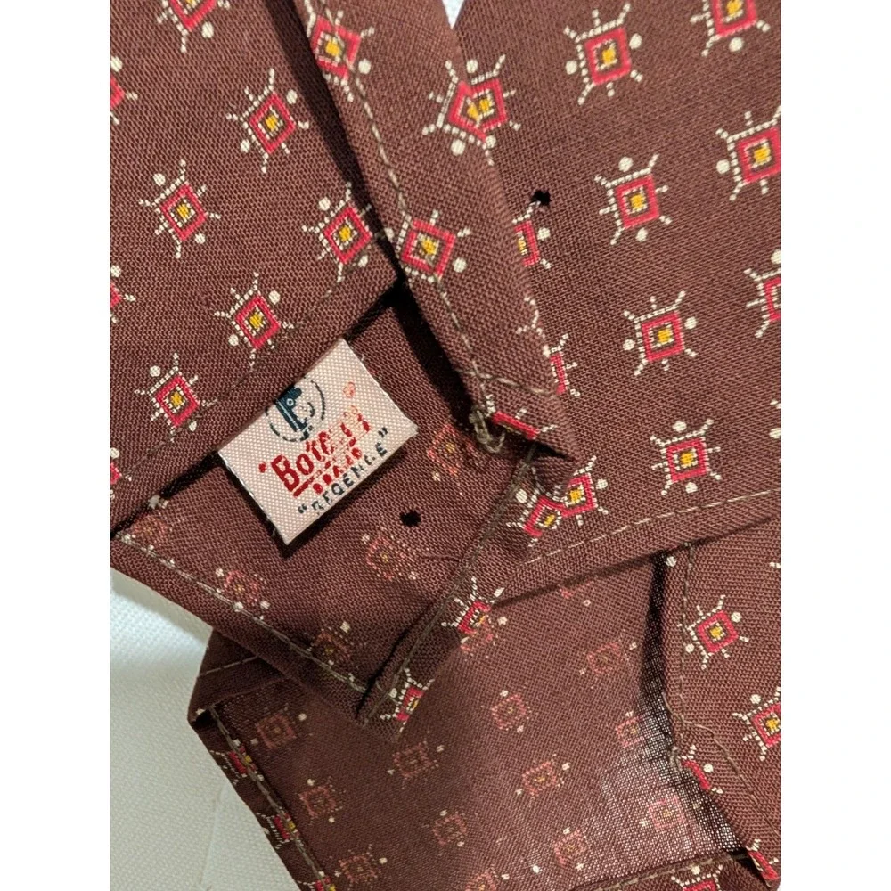 Vintage Botany Mills Tie, Made‎ in New Jersey USA 1940s to 1960s